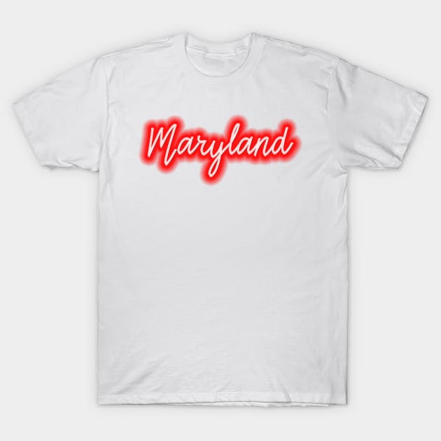 Maryland T-Shirt by arlingjd